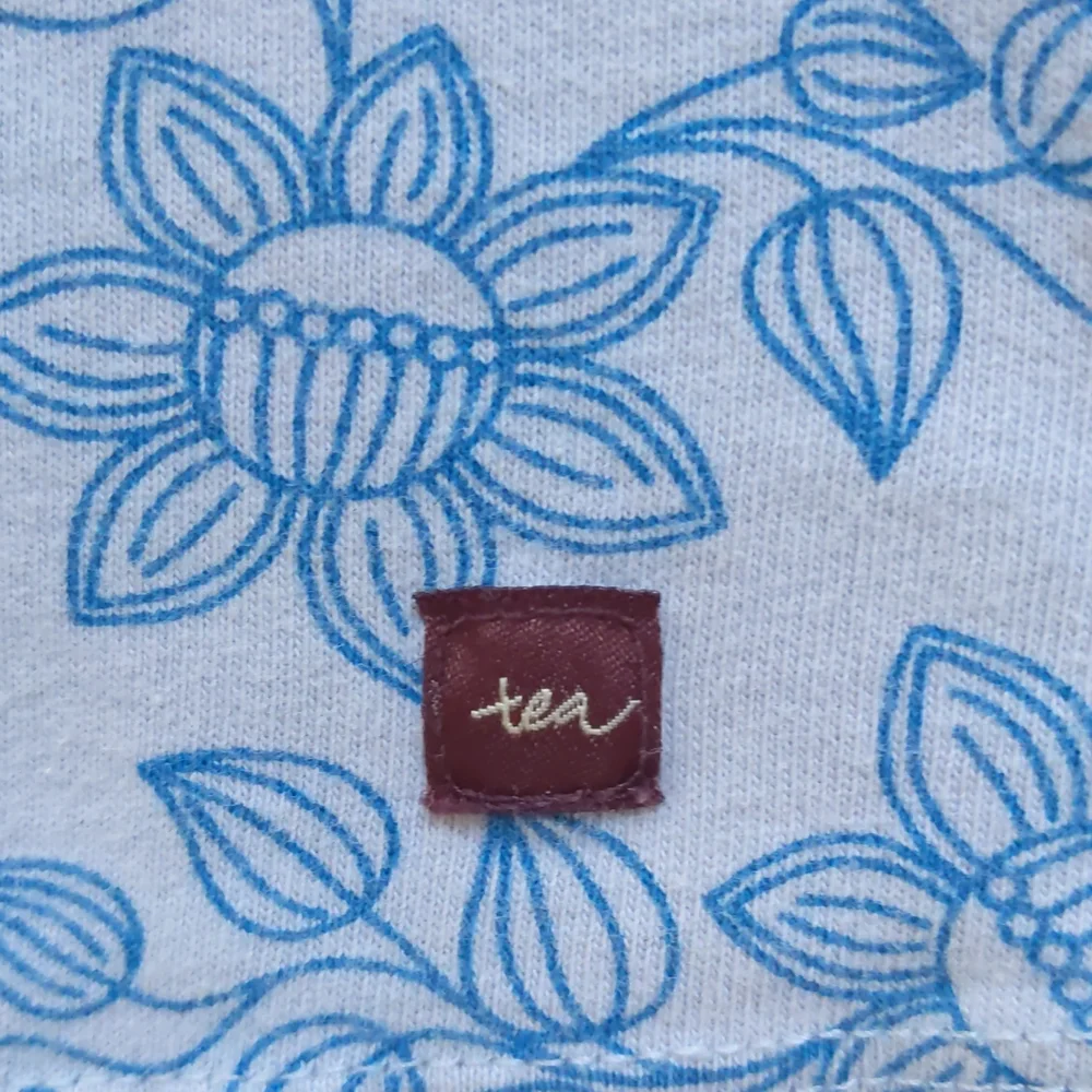 Size 4 Tea Collection Faux Kimono Cotton Wrap Dress